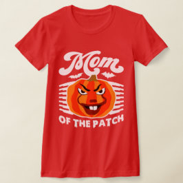 Camiseta Mamá del parche - Funny Spooky Pumpkin Halloween
