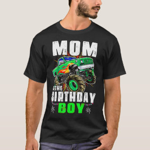 Camiseta Mamá Del Paro De La Familia De Camiones De Niños D