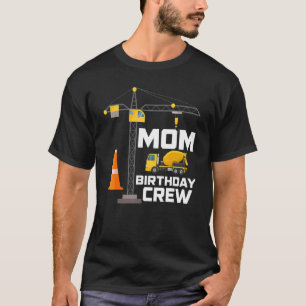 Camiseta Mamá del partido de la familia de la construcción