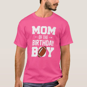 Camiseta Mamá Del Partido Familiar De Los Niños De Fútbol D