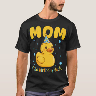 Camiseta Mamá Del Pato De Cumpleaños Pato De Goma Familia M