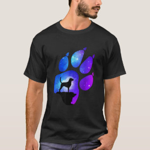 Camiseta Mamá del perro de foxhound paw en inglés