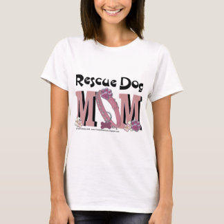 Camiseta MAMÁ del perro del rescate