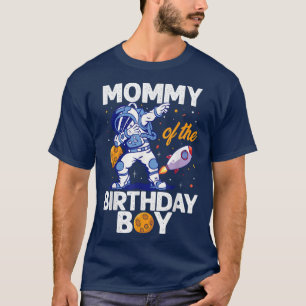 Camiseta Mamá Del Planeta Espacial Astronauta De Cumpleaños