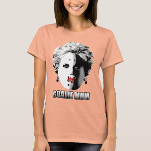 Camiseta Mamá del portero del hockey