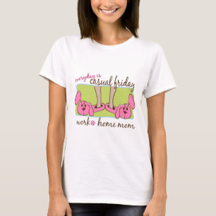 Camiseta Mamá del trabajo en casa