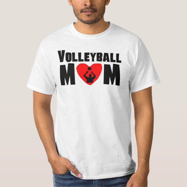 Camiseta Mamá del voleibol (Anverso)