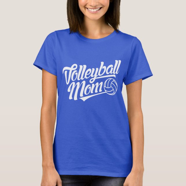 Camiseta Mamá del voleibol (Anverso)