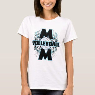 Camiseta Mamá del voleibol (cruz) .png