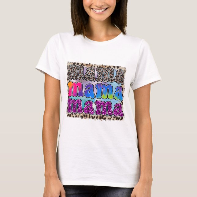 Camiseta Mamá - Día de la Madre (Anverso)