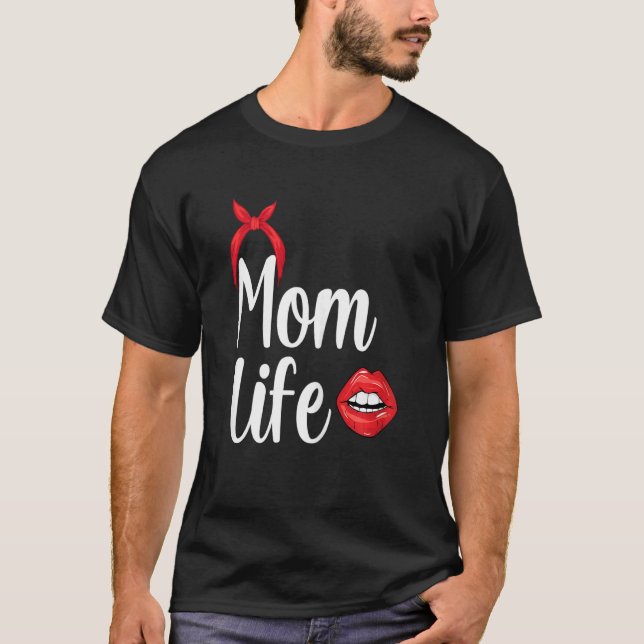 Camiseta Mamá Día de la Madre de la vida de las mujeres lin (Anverso)