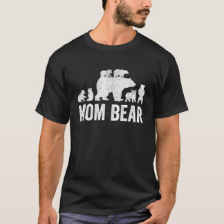 Camiseta Mamá Día de la Madre De Oso S, Madre Divertida Sei