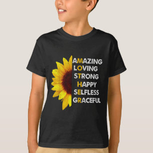 Camiseta Mamá día de la madre mamá increíble cariñosa fuert