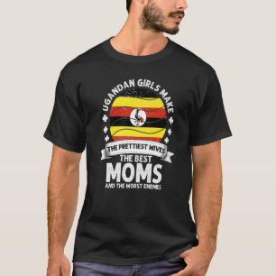 Camiseta Mamá Día de la Madre ugandesa mamá ugandesa nortea