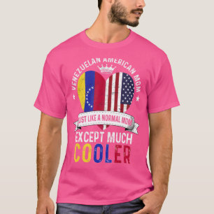 Camiseta Mamá Día de la Madre venezolana norteamericana mam