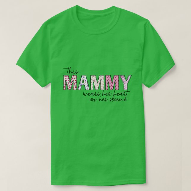 Camiseta Mama Día de San Valentín 34 (Diseño del anverso)