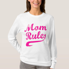 Camiseta Mamá dice el divertido día de la madre
