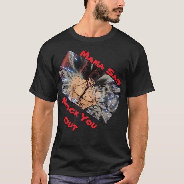 CAMISETA MAMÁ DIJO QUE TE NOQUEE (Anverso)