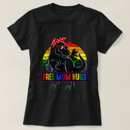 Camiseta Mama dinosaur Free Mom Hugs