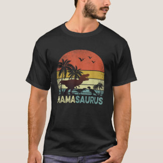 Camiseta Mama Dinosaur Mamasauro 2 Dos niños