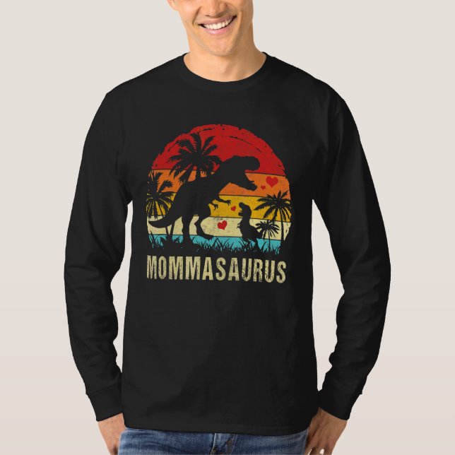 Camiseta Mamá Dinosaurio Niño Mamá Saurio 2022 (Anverso)
