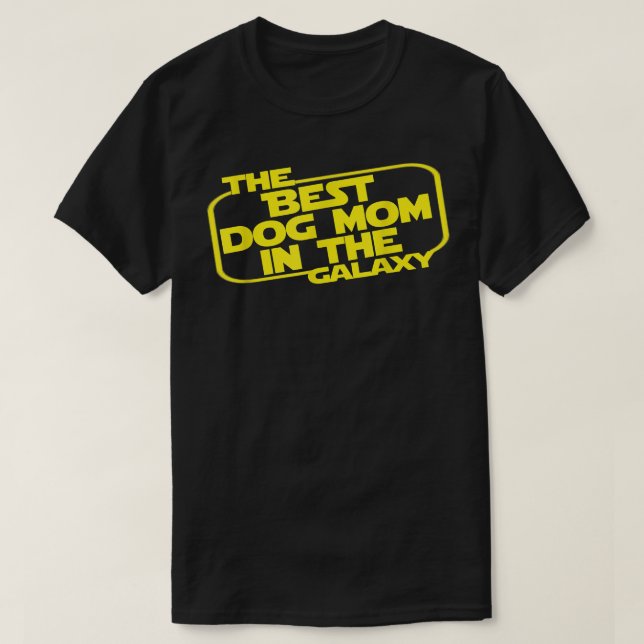 Camiseta Mamá Divertida de Perro  Friki de Ciencia Ficción  (Diseño del anverso)