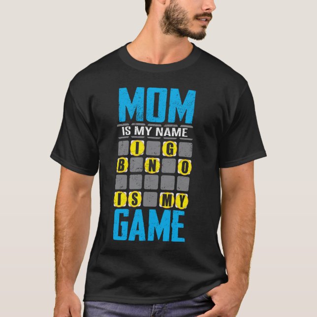 Camiseta Mamá divertida del regalo del bingo (Anverso)