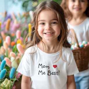 Camiseta Mamá divertida me ama mejor