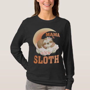 Camiseta Mamá divertida Sloth Cute Slote Mom