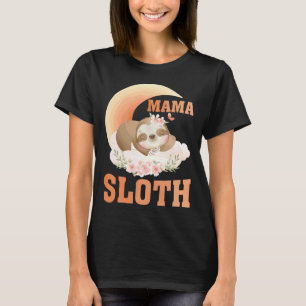 Camiseta Mamá divertida Sloth Cute Slote Mom