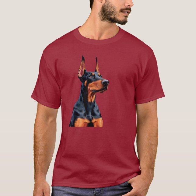 Camiseta Mamá Doberman (Anverso)
