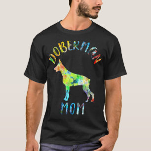 Camiseta Mamá Doberman Pinscher Doberman Perro Mamá Diverti