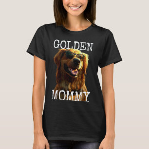 Camiseta Mamá Dorada Día de las Madres Golden Retriever Ado