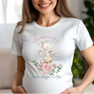 Camiseta Mama Dragon será Baby Shower