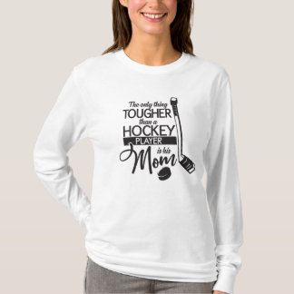 Camiseta Mamá dura del hockey