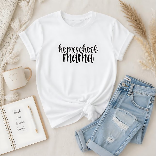 Camiseta Mamá educadora en casa (Subido por el creador)