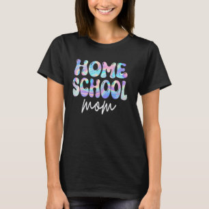 Camiseta Mamá Educadora en Casa Groovy Regreso a la Escuela