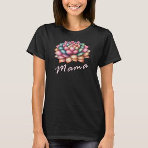 Camiseta Mamá, el día de las madres florales