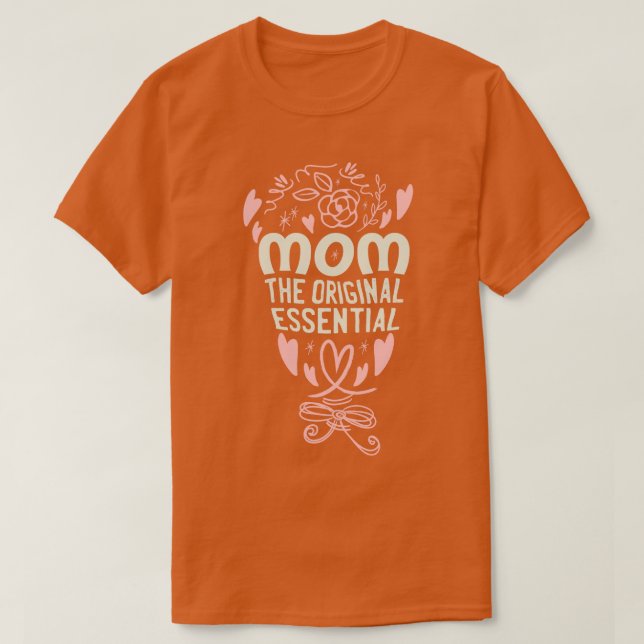 Camiseta Mamá el trabajador original 2 (Diseño del anverso)