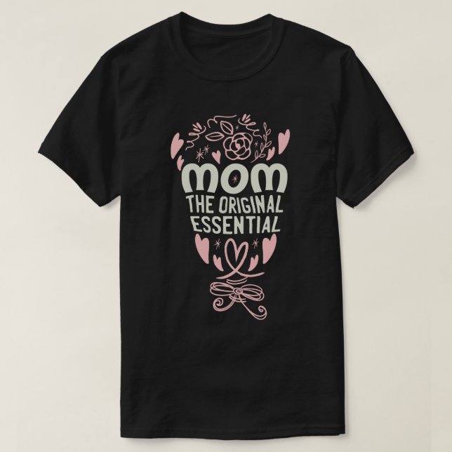 Camiseta Mamá el trabajador original 2 (Diseño del anverso)