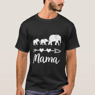 Camiseta Mamá Elefante 2 Bicis Madre De Dos Hermanas Cuesta