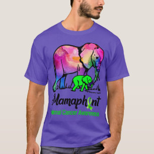 Camiseta Mama Elephant Mamaphant Concienciación sobre el Cá