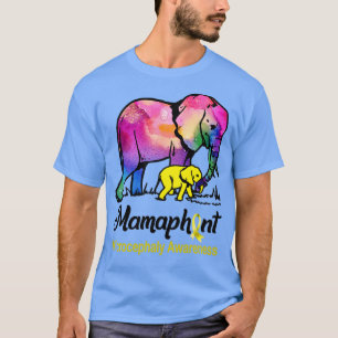 Camiseta Mama Elephant Mamaphant Microcefalia Conciencia