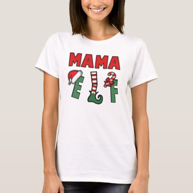 CAMISETA MAMA ELF (Anverso)