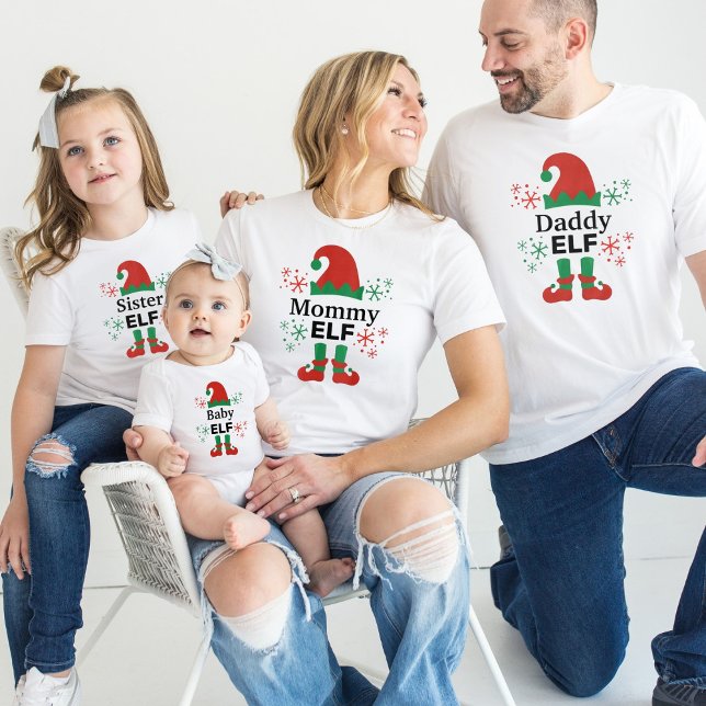 Camiseta Mamá Elfo Mujer Blanca (Subido por el creador)
