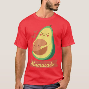 Camiseta Mamá embarazada de aguacate Funny Mamacado Aguacad