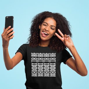 Camiseta MAMÁ EN CAMINO - Mensaje Oculto