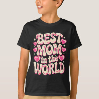 Camiseta Mamá en el mundo retro mamá alguna vez día de las