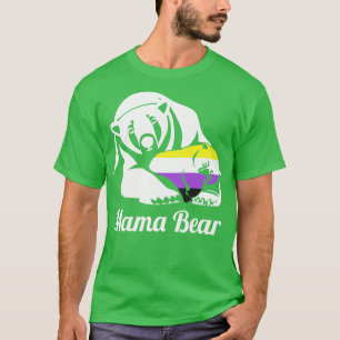 Camiseta Mama Enby Mama no binaria LGBT