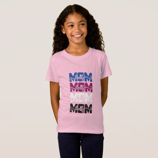 Camiseta Mamá encantadora (Anverso completo)
